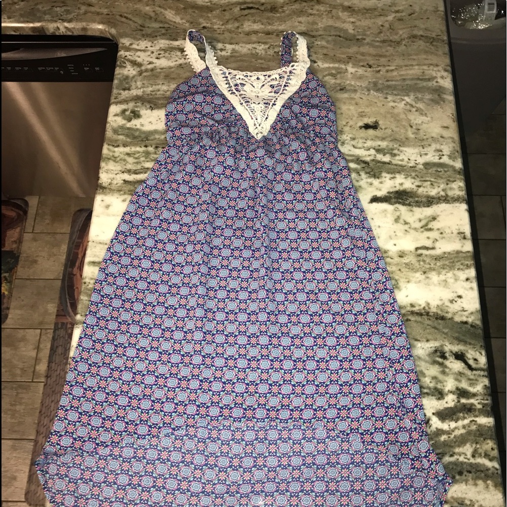 A colorful dress.